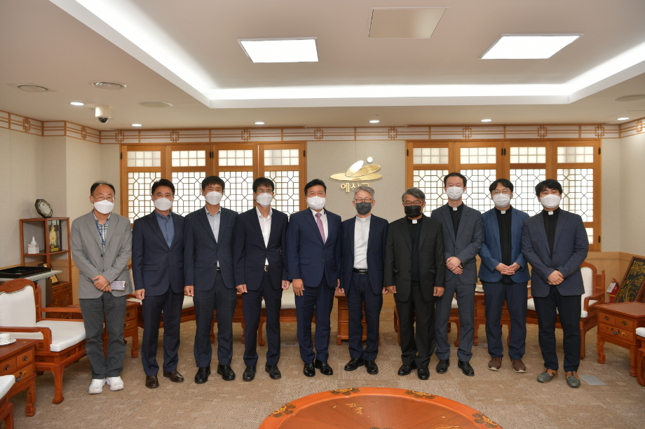종교인과 간담회 이미지