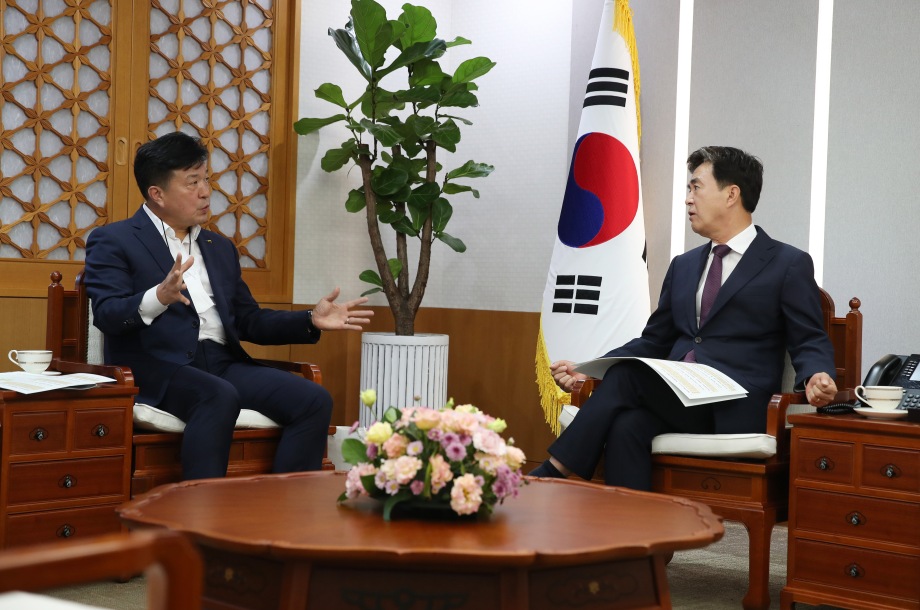 도지사 현안사업 건의 이미지