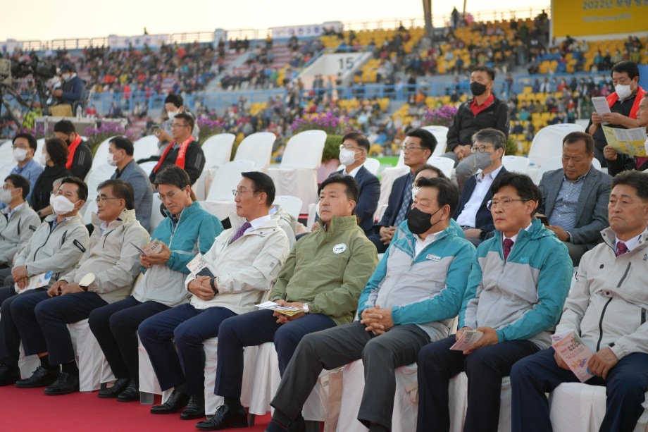 2022년 충청남도 체육대회 개회식 이미지