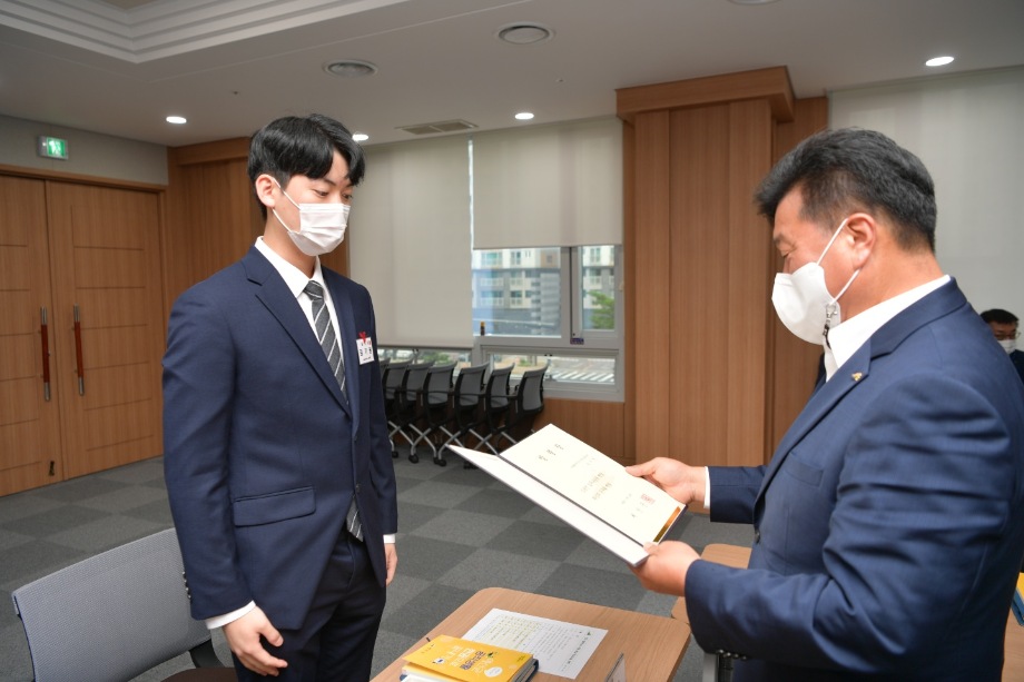 공무원임용시험합격자 실무수습발령 인사 이미지