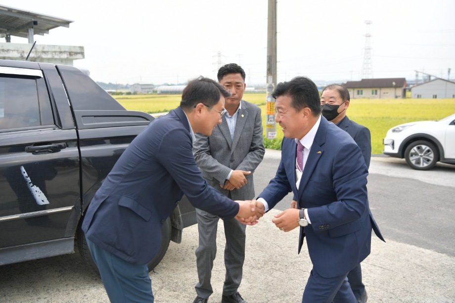 2022년 소각산불없는 녹색마을 현판식 이미지