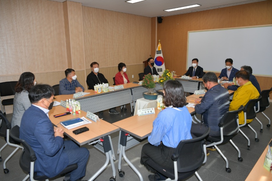예산농산물가공협동조합 임원과 간담회 이미지