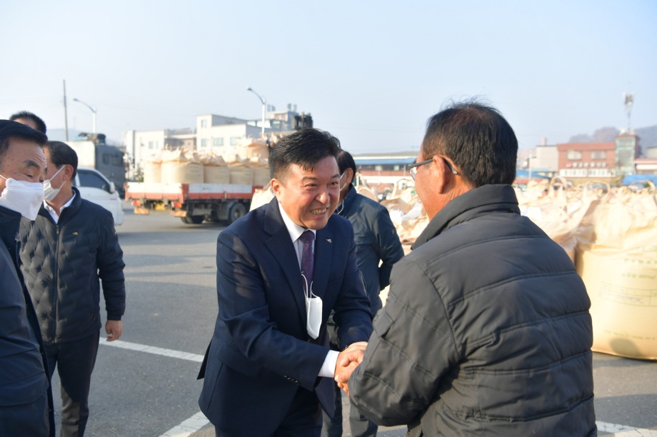 광시면 공공비축비 매입현장 방문 이미지