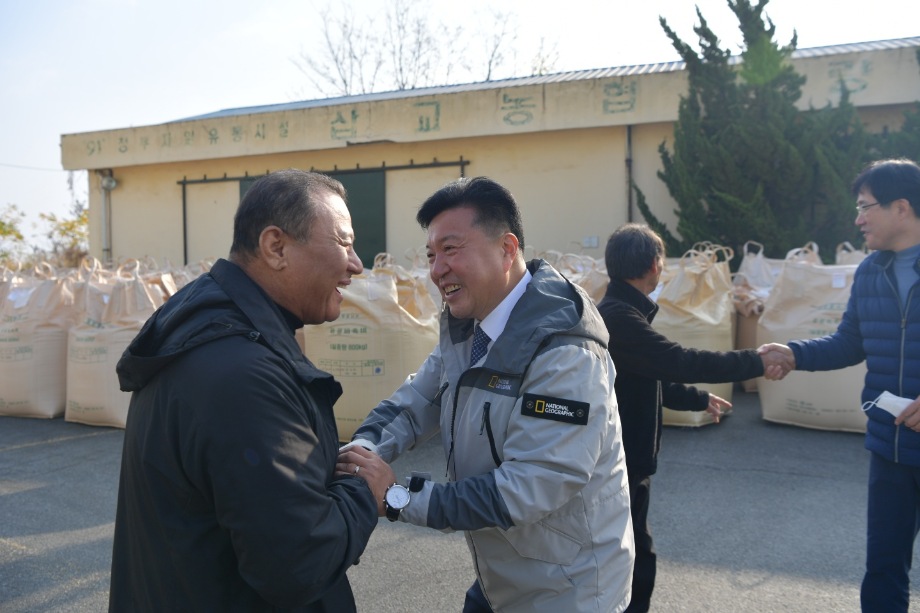 삽교읍 공공비축미 매입현장 방문 이미지