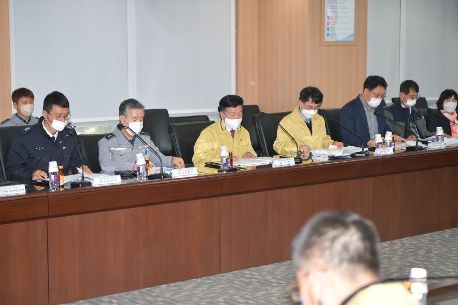 2022년 재난대응안전한국훈련(지진 붕괴 및 화재대응 토론훈련) 이미지
