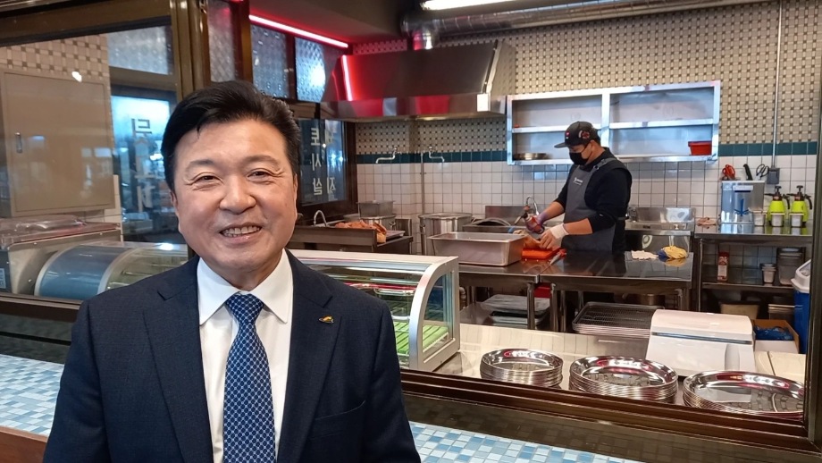 예산시장 오픈스페이스 사업장 방문 이미지