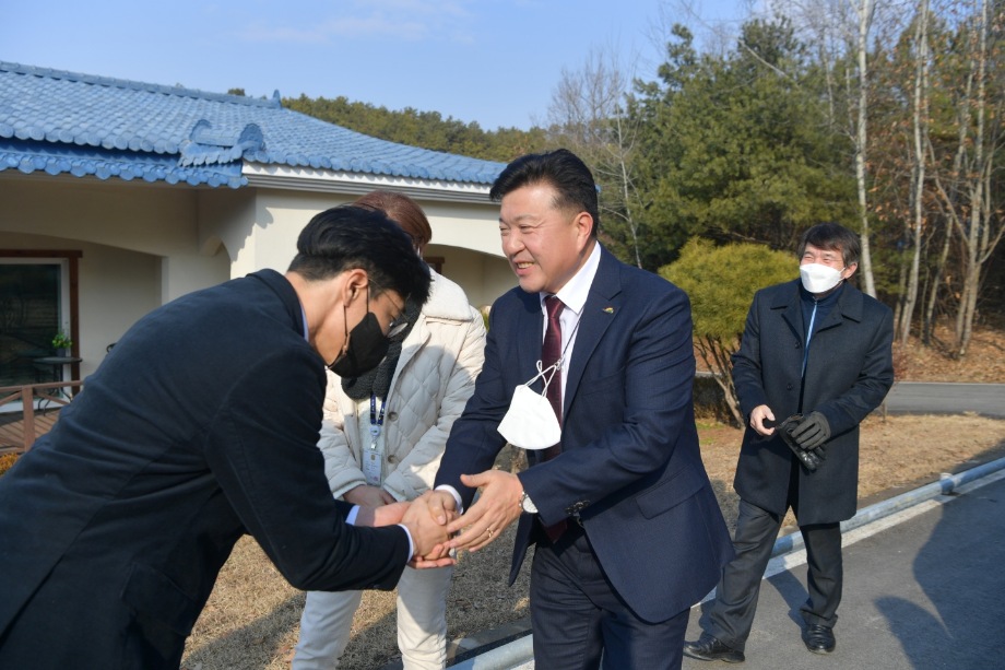 설명절 사회복지시설 위문 이미지