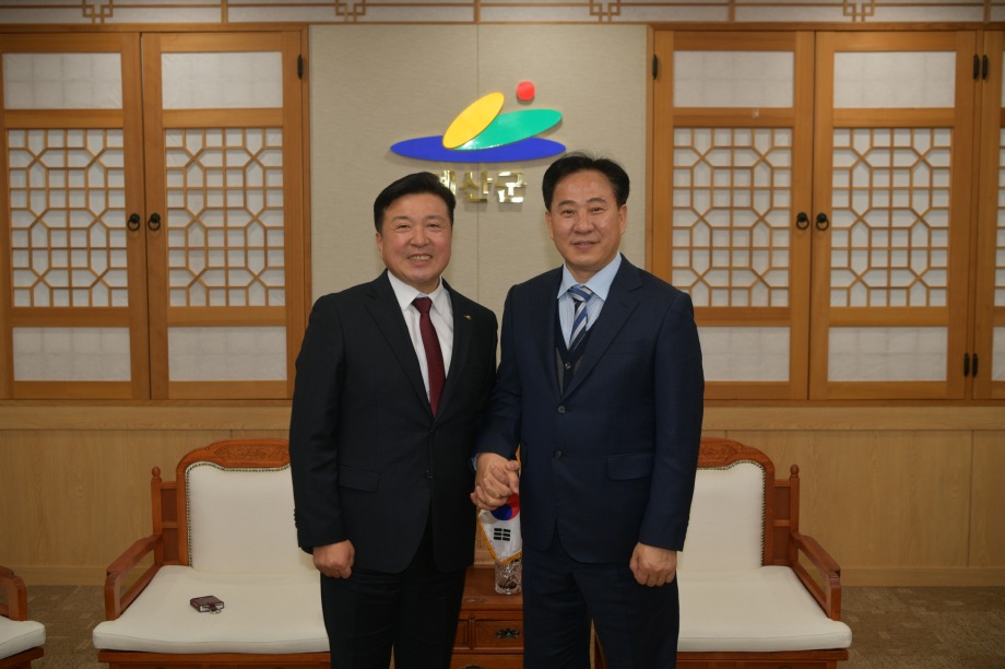 정종화 홍성지청장 내방 이미지