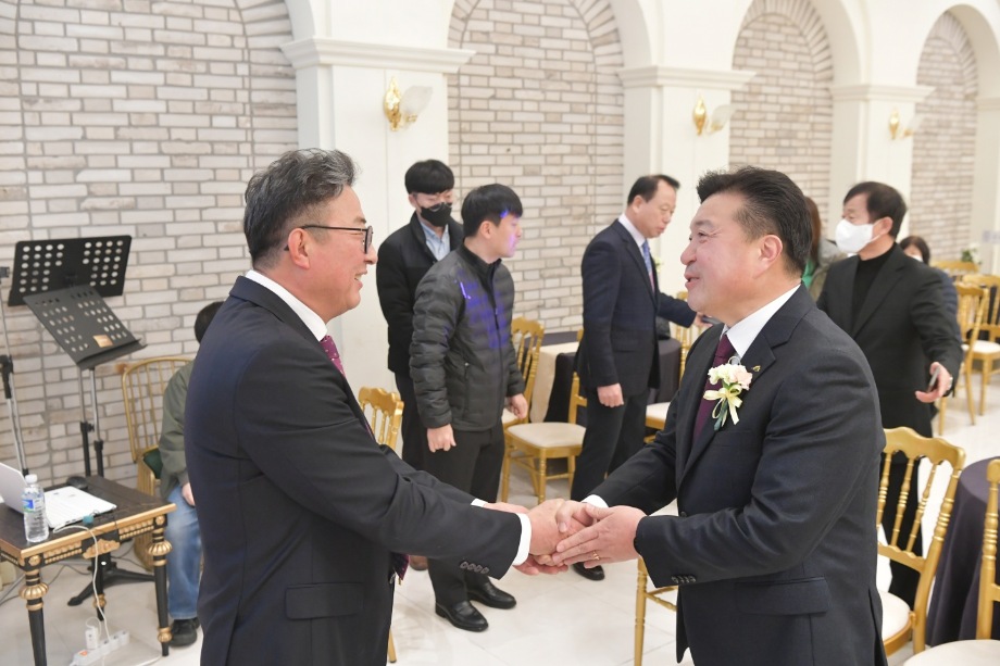 예산군 축구협회장 이취임식 이미지