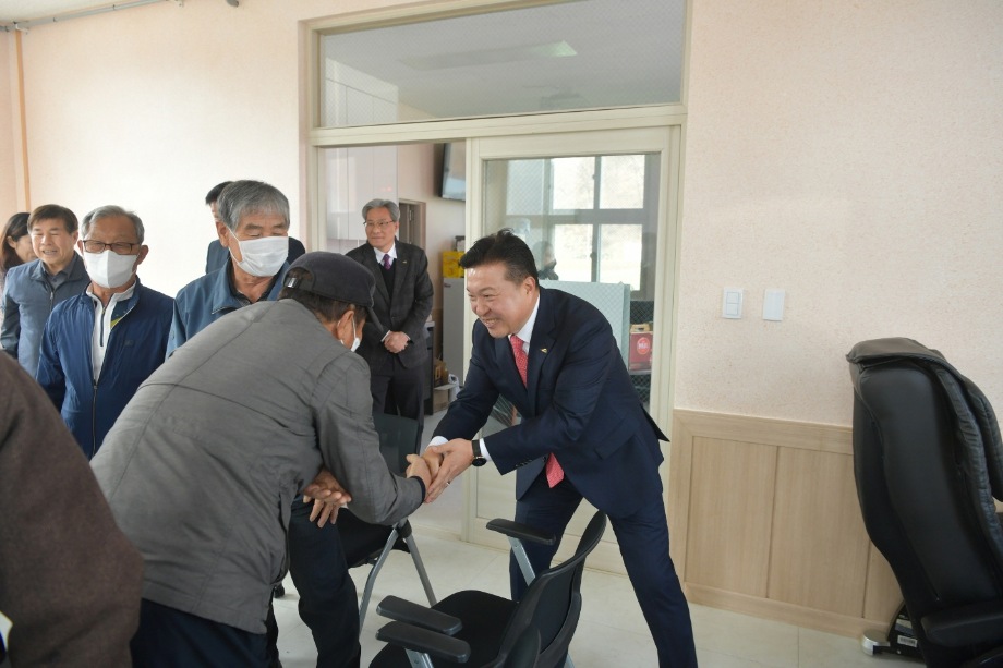 대흥면분회 경로당 방문 이미지