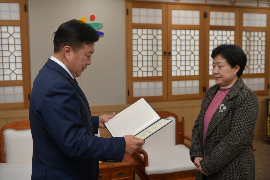 예산소식지 실무편집위원 위촉 이미지