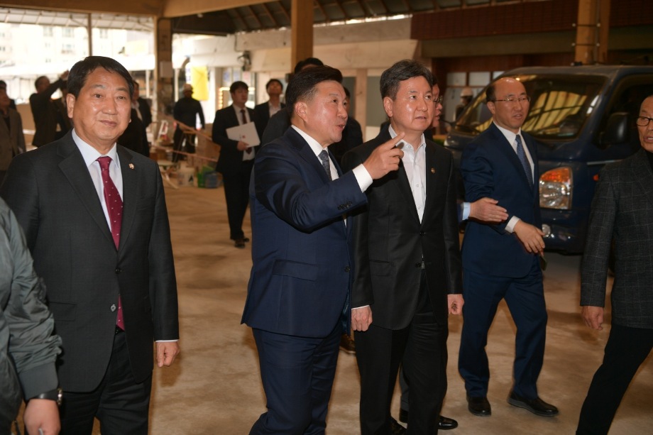 한창섭 행정안전부 차관 방문 이미지