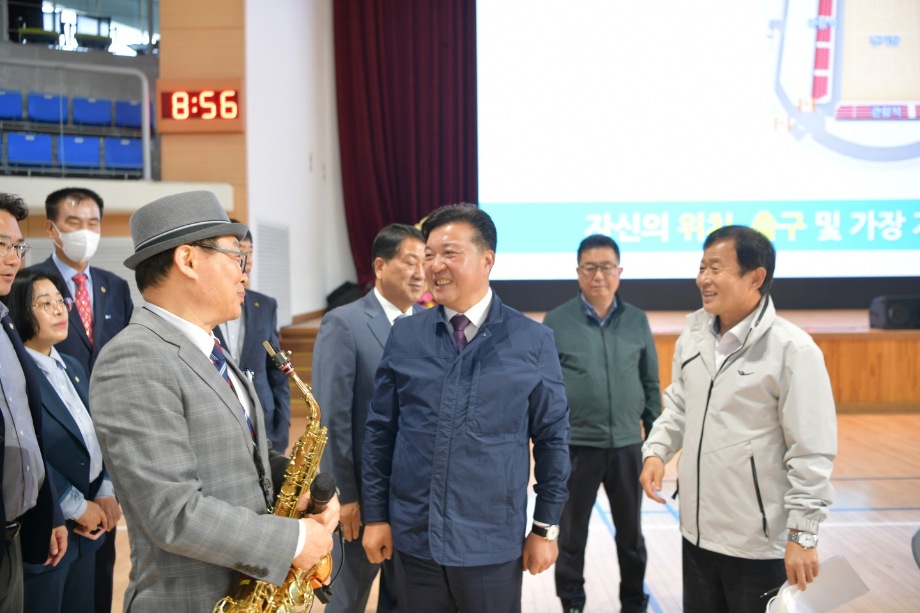 예산군 체육회장기 대회 개회식 이미지