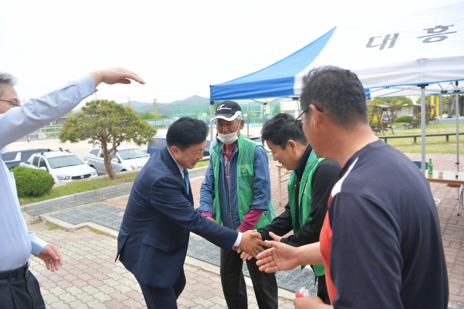 대흥면 어버이날 행사 준비 종사자 격려 이미지