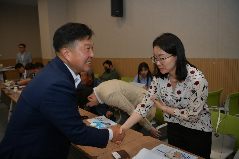 인구감소대응계획수립 용역 중간보고회 이미지