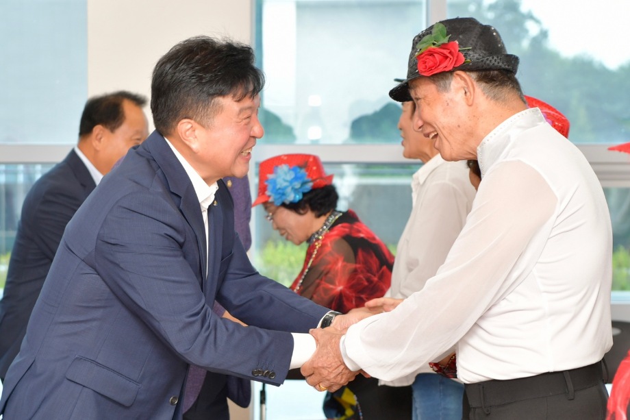 2023년 충남체육대회 종목별 훈련장 격려 이미지