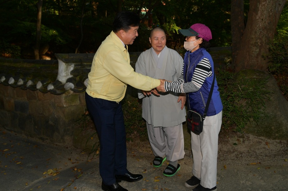 문화유산 정비사업 현장방문 이미지