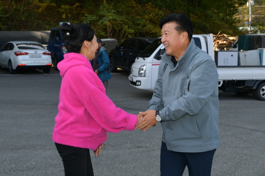 주교3리 도시취약지역 생활여건 개조사업 선정 기념행사 이미지