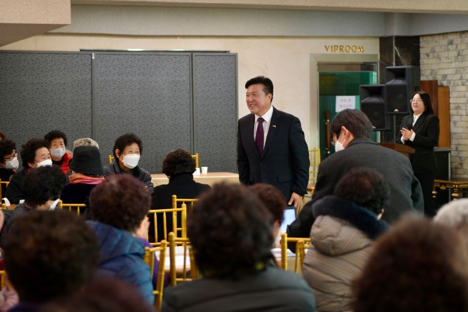 노인종합복지관 노인일자리 참여자 간담회 이미지